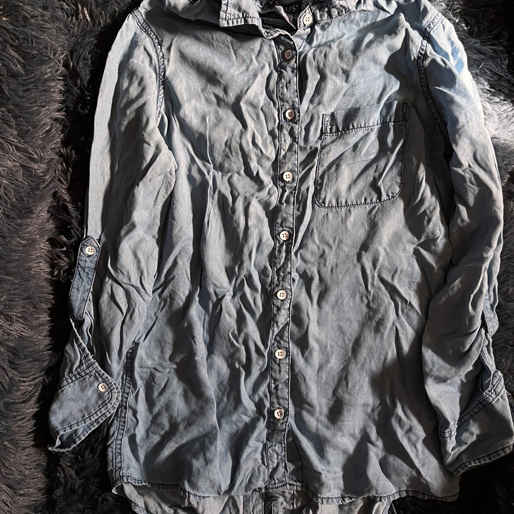 VENUS Blue Button Down Shirt
